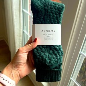 Athleta Cozy Does It Sock
